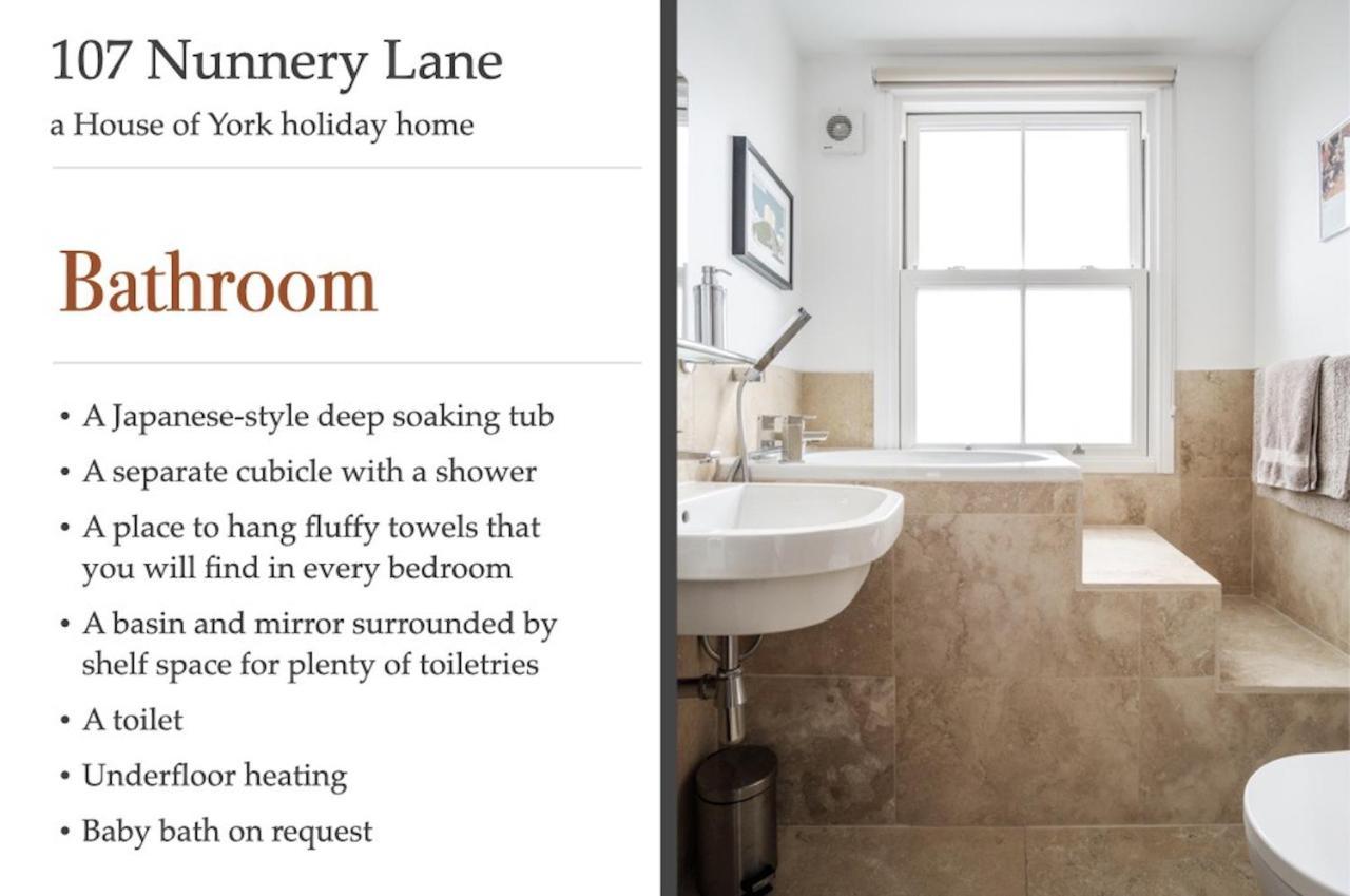 107 Nunnery Lane - A House Of York Holiday Home Extérieur photo